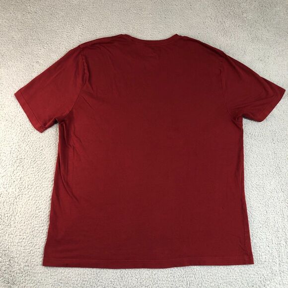 Hurley Shirt Mens XXL 2XL Red Solid Skater Boardsports Surf Outdoor Graphic Tee‎ - Picture 5 of 7